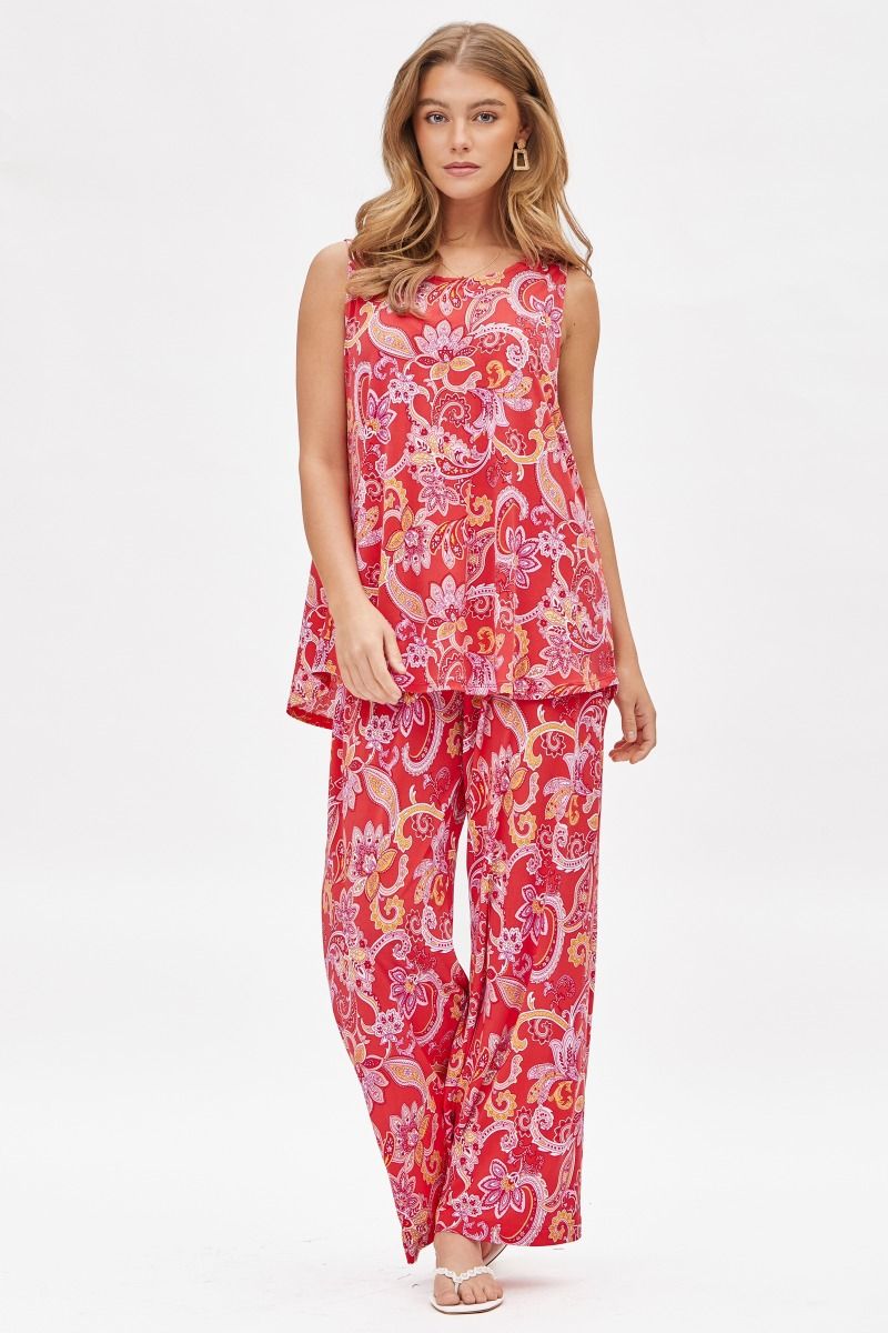 Dear Scarlett Sunkissed Set in Coral Womens