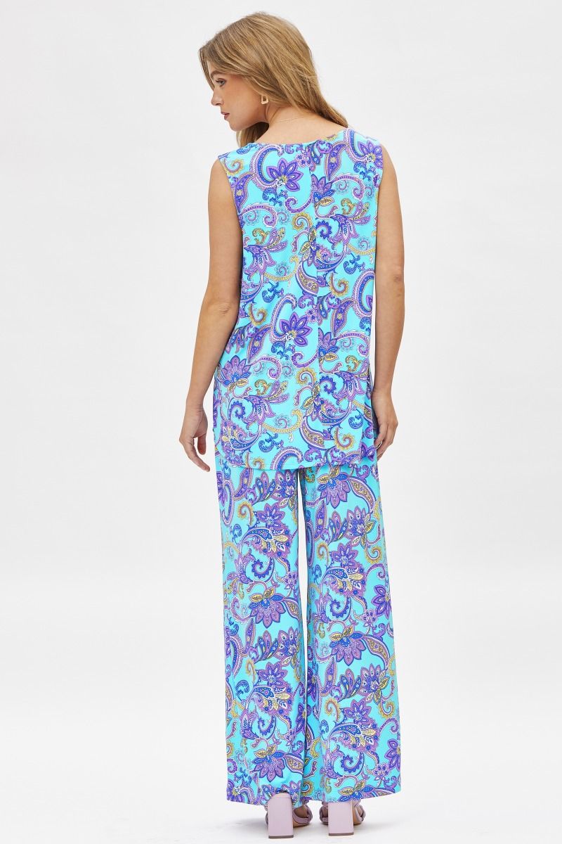 Dear Scarlett Sunkissed Set in Purple/Aqua Womens