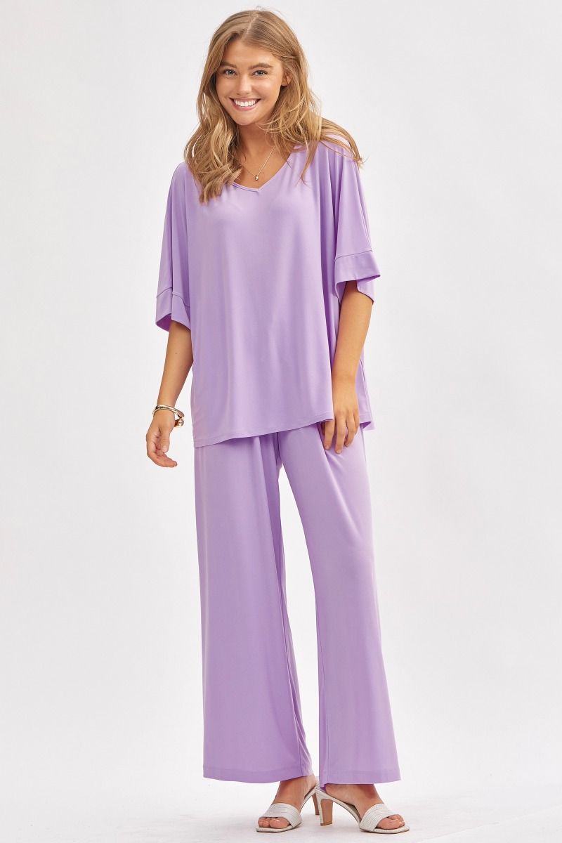 Dear Scarlett Cabana Set Lilac Womens