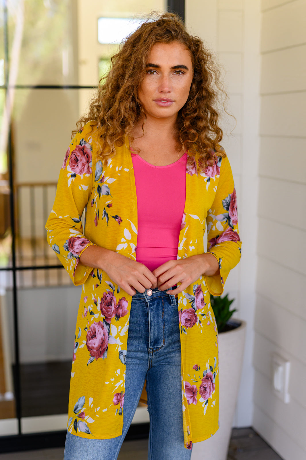 Heimish Grow As You Go Floral Cardigan Shirts & Tops