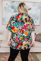 Jodifl Pretty in Paradise Floral Blouse Womens