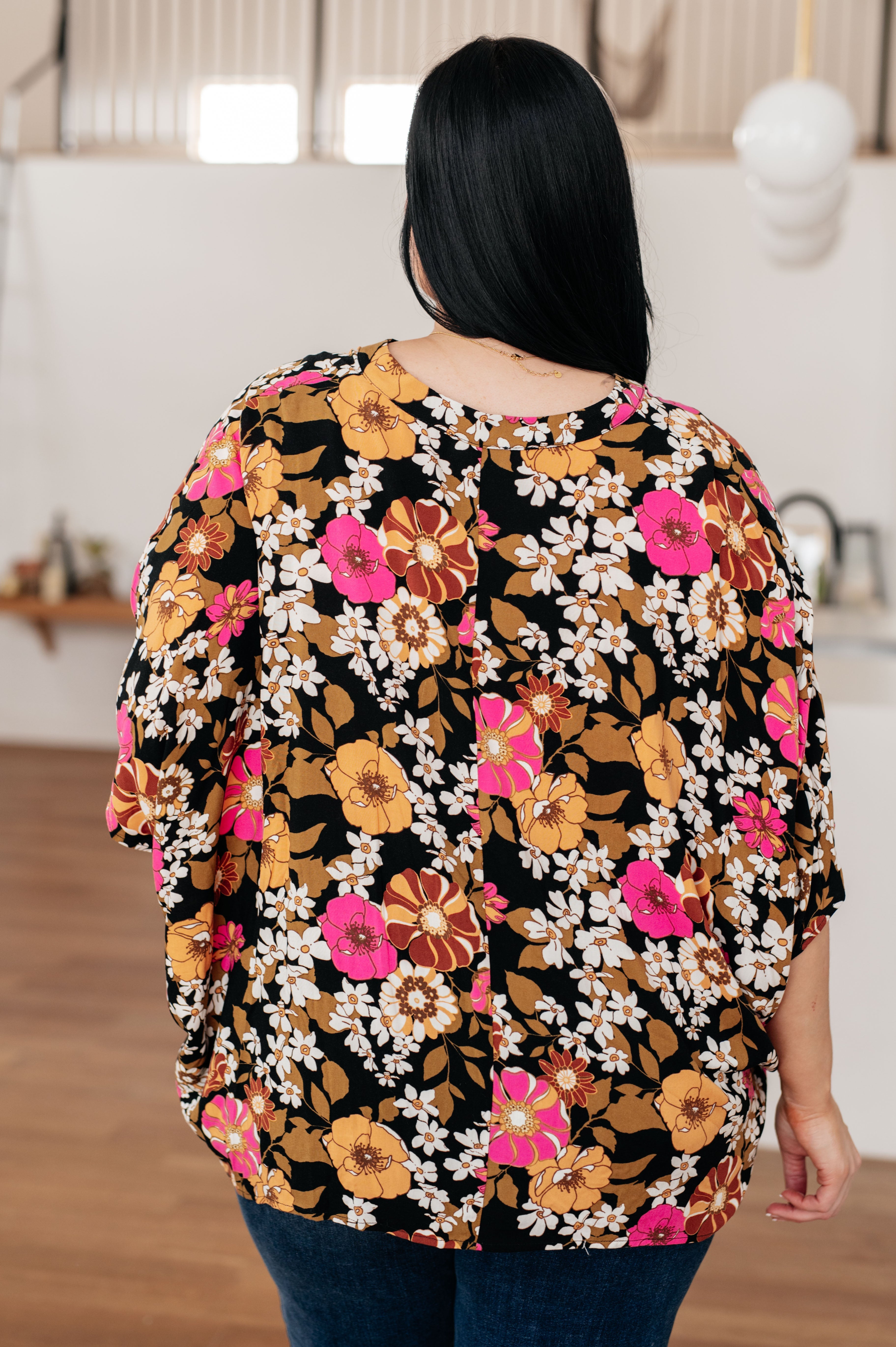 Andree By Unit Take Another Chance Floral Print Top Shirts & Tops