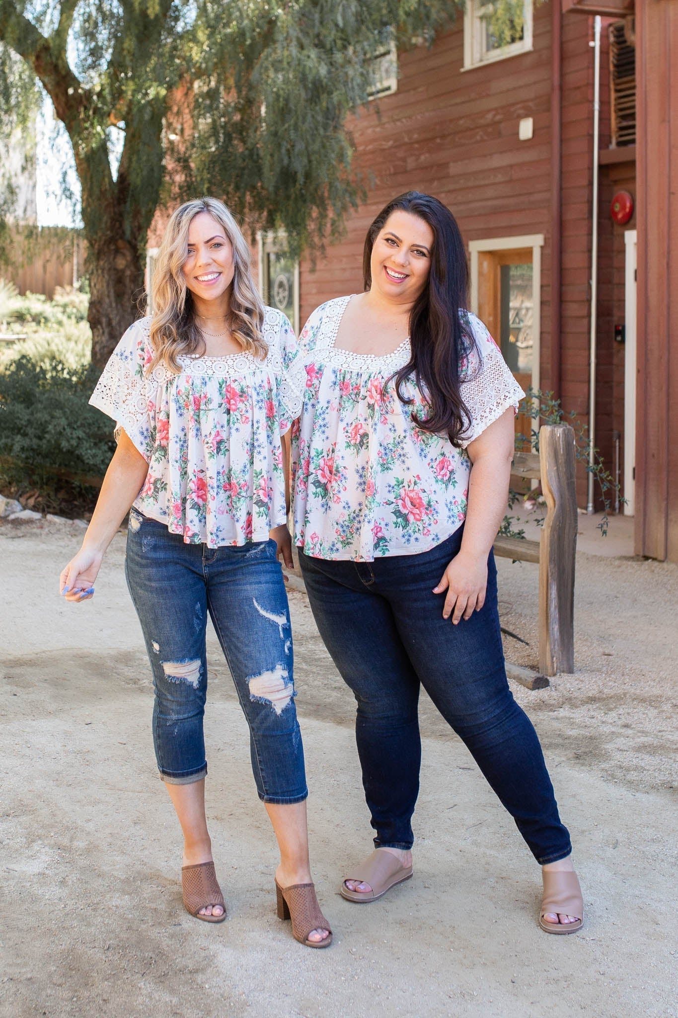 Simply Gorgeous Lace Trim Top SPRINGINTOSPRING