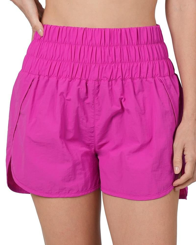 Zenana Smocked Waist Running Shorts – Ruby Idol Apparel