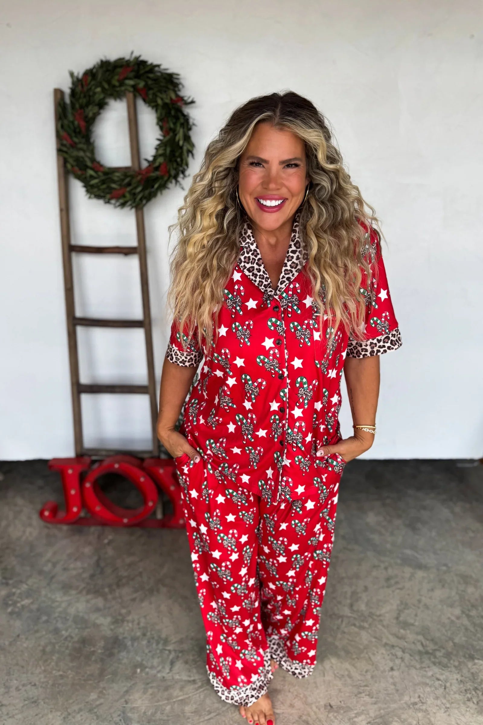 PREORDER: Blakeley Christmas Luxe PJ Sets Womens