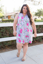 Honey Me Floral Path Tunic Dress SPRINGINTOSPRING