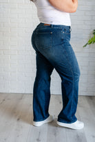 Judy Blue Muriel Mid Rise Control Top Classic Straight Jeans Ave Shops