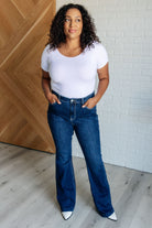 Judy Blue Mavis High Rise Side Seam Detail Flare Jeans Ave Shops