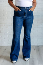 Judy Blue Mavis High Rise Side Seam Detail Flare Jeans Ave Shops