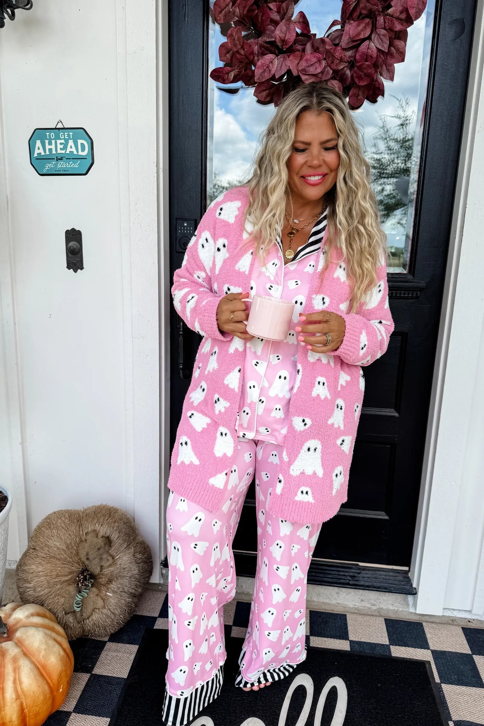 PREORDER: Blakeley Halloween Cloud Cardigan Womens