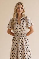 Haptics It Had to Be You Bell Sleeve Midi Dress Womens