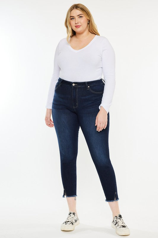 KanCan Plus High Rise Ankle Skinny Jeans Kan Can USA