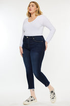 KanCan Plus High Rise Ankle Skinny Jeans Kan Can USA