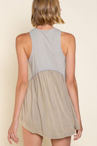 POL Simple But Unique Babydoll Knit Tank Top POL