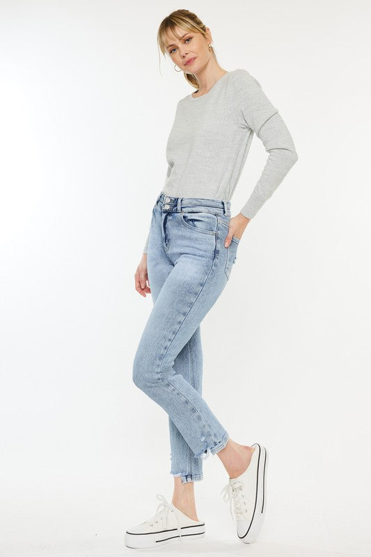KanCan High Rise Slim Straight Jeans Kan Can USA