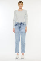 KanCan High Rise Slim Straight Jeans Kan Can USA