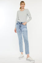 KanCan High Rise Slim Straight Jeans Kan Can USA