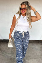 PREORDER: Blakeley Rodeo Sky Stretch Denim Pants Womens