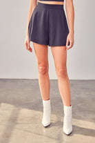 Do + Be Collection Flare Shorts Hot Pink Do + Be Collection