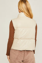 Love Tree PU Padded Vest