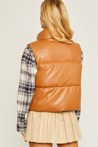 Love Tree PU Padded Vest