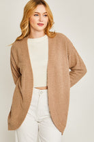 Love Tree Sweater Cardigan KHAKI