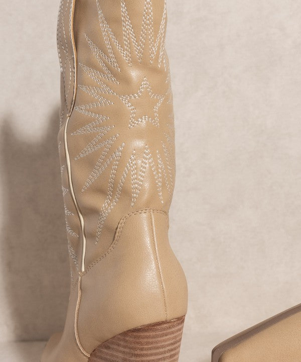 OASIS SOCIETY Emersyn - Starburst Embroidery Boots KKE Originals