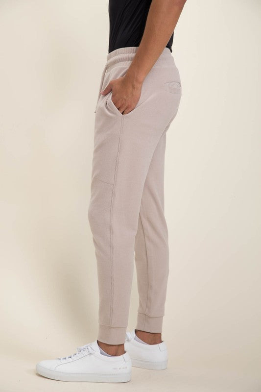 Mono B MEN - Micro-Ribbed Joggers Mono B