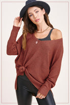 La Miel Winnie Sweater MARSALA La Miel