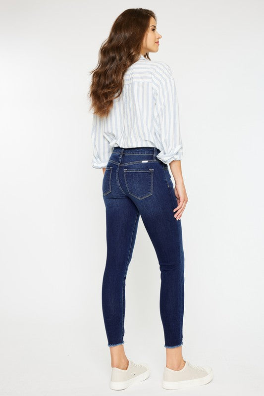 KanCan Mid RIse Ankle Skinny Jeans Kan Can USA