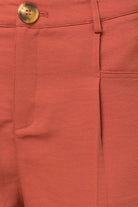 Gilli Front Pleated Short in Coral Gilli