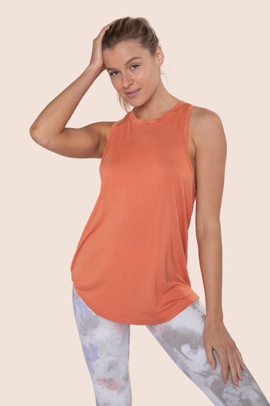 Mono B Raw Edge Flow Tank CARROT Mono B