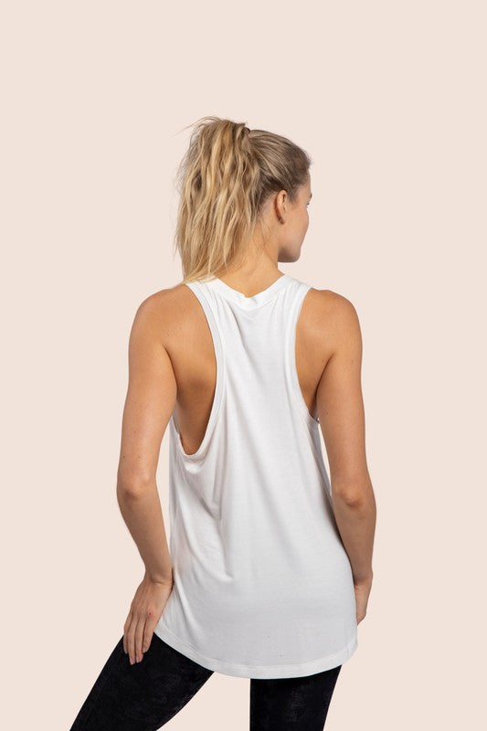 Mono B Raw Edge Flow Tank Mono B