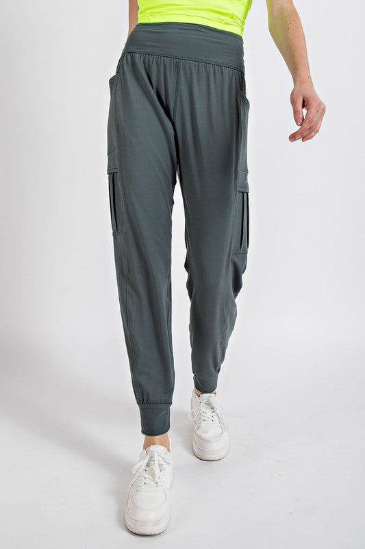 Rae Mode Butter Jogger With Side Pockets Smoked Spruce Rae Mode