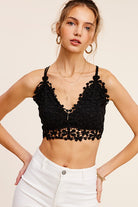 La Miel Crochet Lace Bralette Top La Miel