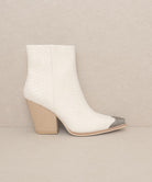 OASIS SOCIETY Zion - Bootie with Etched Metal Toe KKE Originals