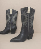 OASIS SOCIETY Halle - Paneled Cowboy Boots KKE Originals