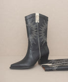 OASIS SOCIETY Halle - Paneled Cowboy Boots KKE Originals