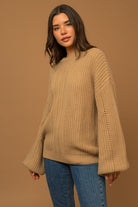 Gilli Balloon Sleeve Braid Sweater