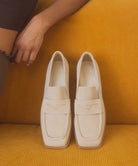 OASIS SOCIETY June - Square Toe Penny Loafers KKE Originals