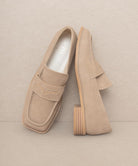 OASIS SOCIETY June - Square Toe Penny Loafers KKE Originals