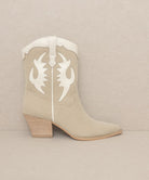 OASIS SOCIETY Houston - Layered Panel Cowboy Boots KKE Originals