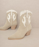 OASIS SOCIETY Houston - Layered Panel Cowboy Boots KKE Originals