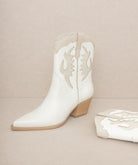 OASIS SOCIETY Houston - Layered Panel Cowboy Boots KKE Originals