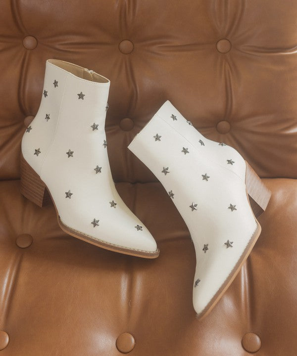 OASIS SOCIETY Ivanna - Star Studded Western Boots KKE Originals