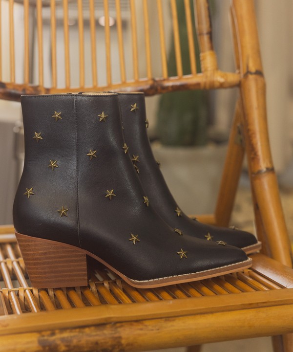 OASIS SOCIETY Ivanna - Star Studded Western Boots KKE Originals
