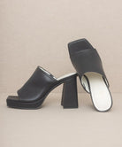 OASIS SOCIETY Vivienne - Slip On Platform Heels KKE Originals