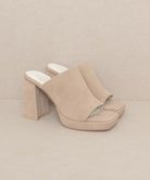 OASIS SOCIETY Vivienne - Slip On Platform Heels KKE Originals