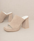 OASIS SOCIETY Vivienne - Slip On Platform Heels KKE Originals