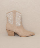 OASIS SOCIETY Cannes - Pearl Studded Western Boots KKE Originals